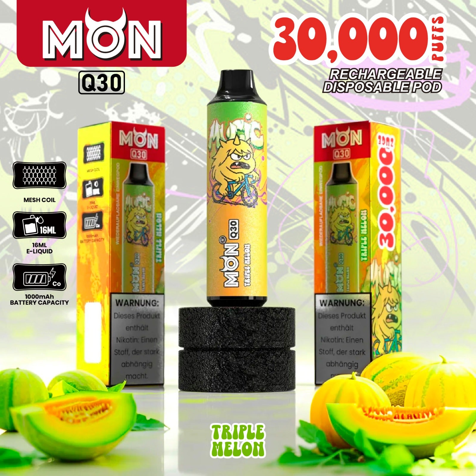 Q30    Triple melon 🍈